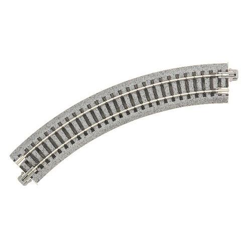 20-172 ユニトラックコンパクト曲線線路R183-45°(4本入)[KATO]《発売済