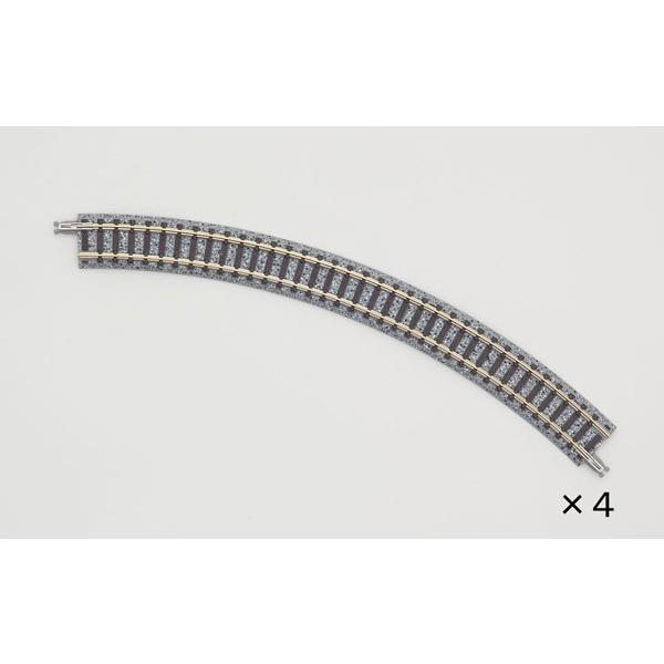 トミックス 1855 カーブレールC243-45(F)(4本セット)[TOMIX]《発売済