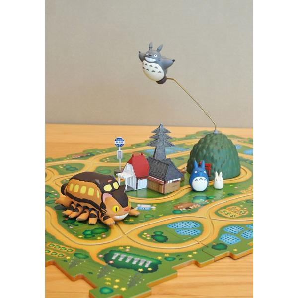 エンスカイ となりのトトロ ネコバスレールパズル〜松郷セット