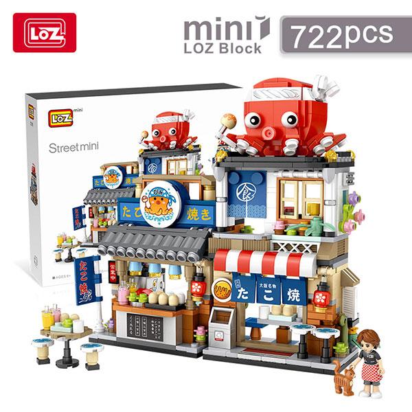 LOZブロック たこ焼きショップ[LOZ]《発売済・在庫品