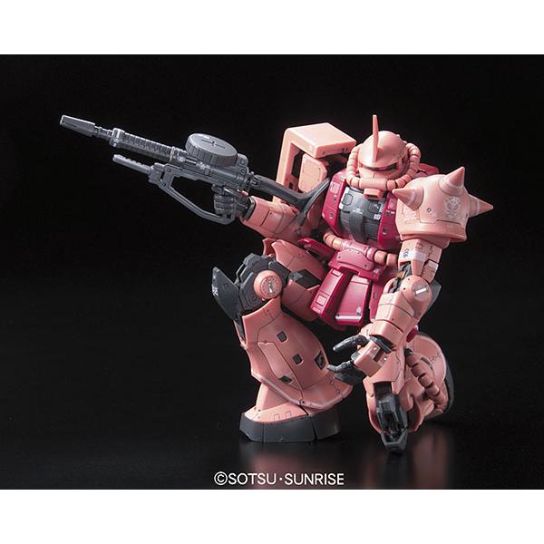 RG 1/144 MS-06S シャア専用ザク プラモデル（再販）[BANDAI SPIRITS]《発売済・在庫品》（Yahoo!・あみあみ Yahoo!店）