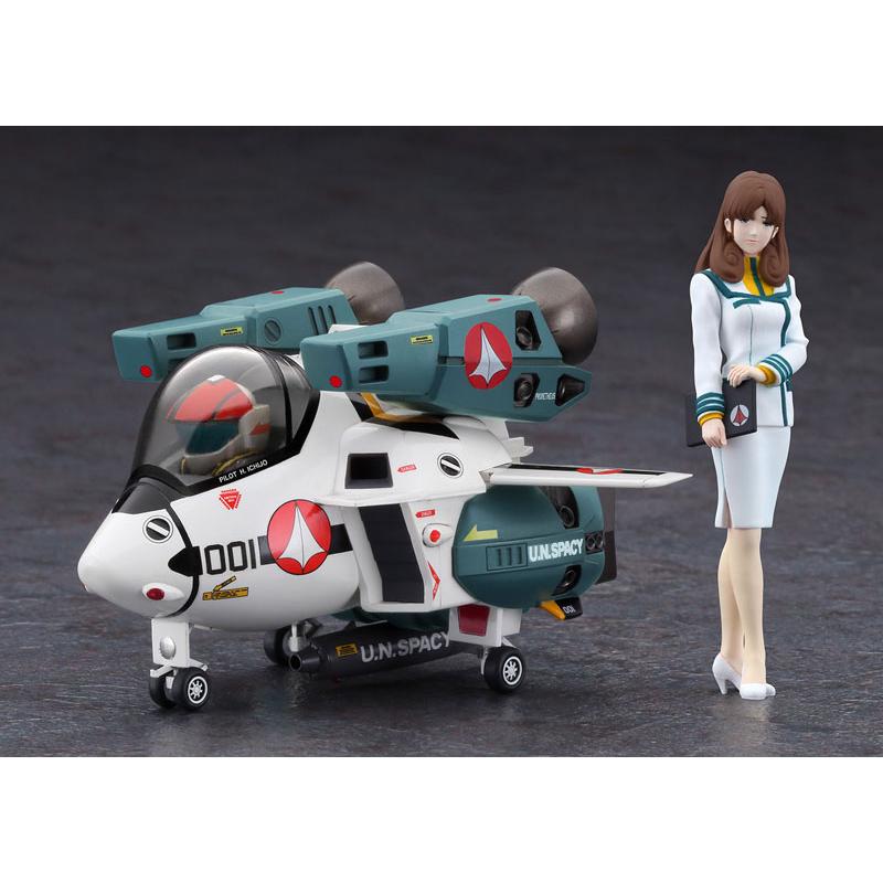 ハセガワ 1/24 早瀬未沙 w/VF-1S スーパー バルキリー たまごひこーき