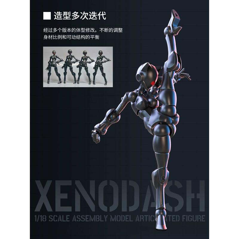 3 min projectシリーズ 迅捷異人 1/18スケールプラスチックモデル
