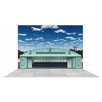 ジオラマシート 1/72 航空隊格納庫セット [箱庭技研]