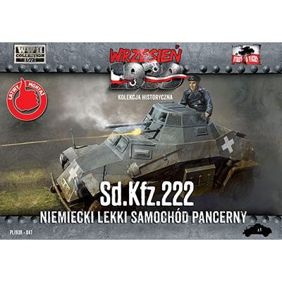 1/72 独Sd.kfz.222軽偵察装甲車 プラモデル [FTF]