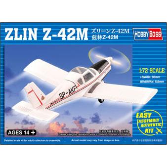 1/72 エアクラフトシリーズ ズリーン Z-42M プラモデル[ホビーボス]《在庫切れ》｜amiami