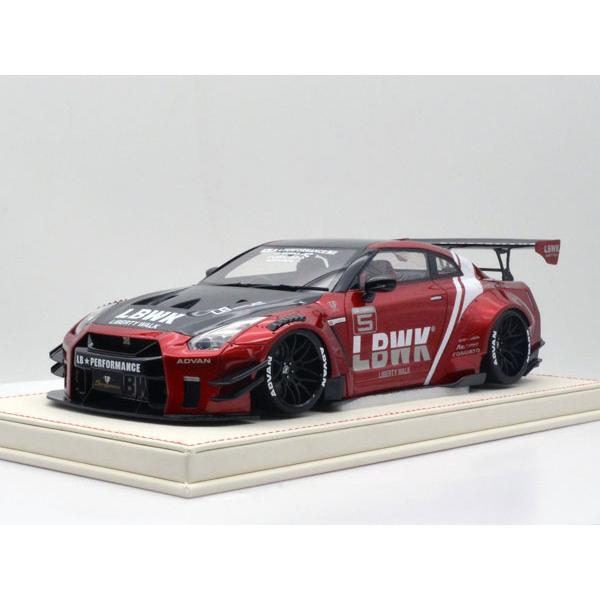 1/18 LB-WORKS 日産 GT-R R35 V2.0 LBWK Red[ONEMODEL]【送料無料】《在庫切れ》 : あみあみ ...