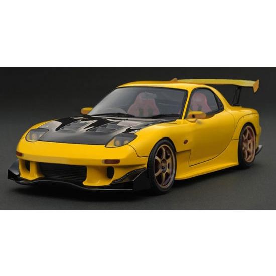 イグニッションモデル　FD3S 1/18 Ignition Model 1/18 FEED Mazda RX-7 (FD3S) 魔王 Blue