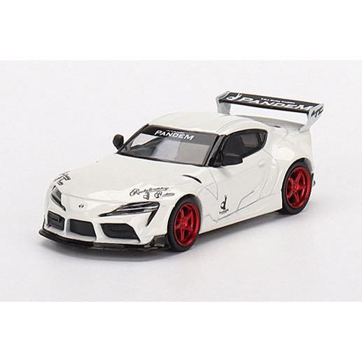 1/64 Pandem GR スープラ V1.0 パールホワイト(右ハンドル)[MINI GT