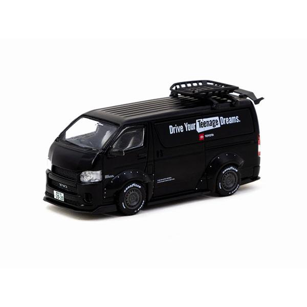 ターマックワークス 1/64トヨタハイエース ワイドボディ ミニカー Tarmac 1/64 トヨタ ハイエース ワイドボディ TRD