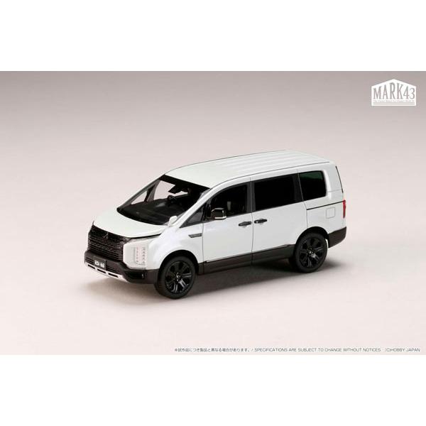 1/43 三菱 デリカ D：5 CHAMONIX ホワイトダイヤモンド[MARK43]《在庫