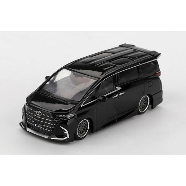 1/64 Toyota アルファード 40 KUHL ブラック(右ハンドル)[MINI GT]《０５月予約》（Yahoo!・あみあみ Yahoo!店）