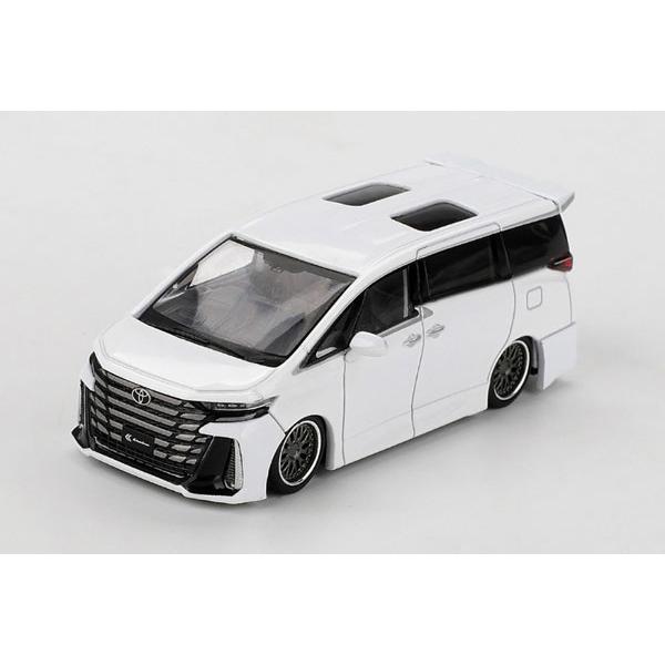 1/64 Toyota ヴェルファイア 40 KUHL ホワイト(右ハンドル)[MINI GT]《０５月予約》（Yahoo!・あみあみ Yahoo!店）