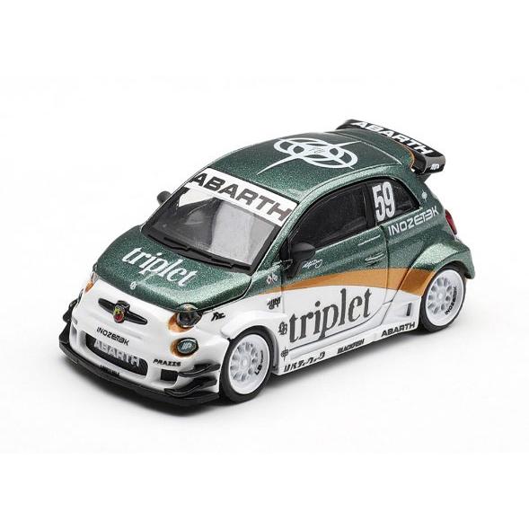1/64 アバルト 595 LB-WORKS TY Edition(右ハンドル)[MINI GT]《08月