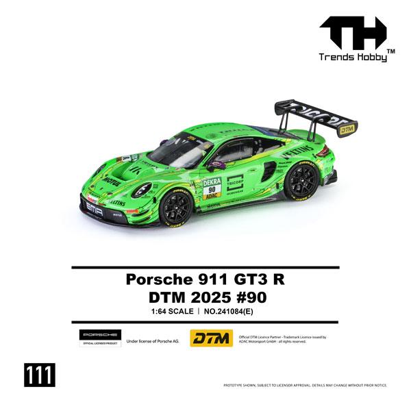 1/64 Porsche 911 GT3 R DTM 2025 No.90[Trends Hobby]《１１月仮予約》