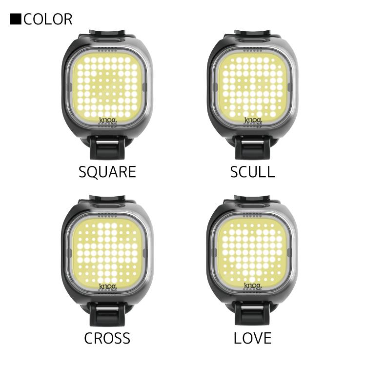 新品　KNOG(ノグ) 自転車ライト BLINDER 前後セット 自転車用 前用 ライト Knog NEW Blinder Front フロント