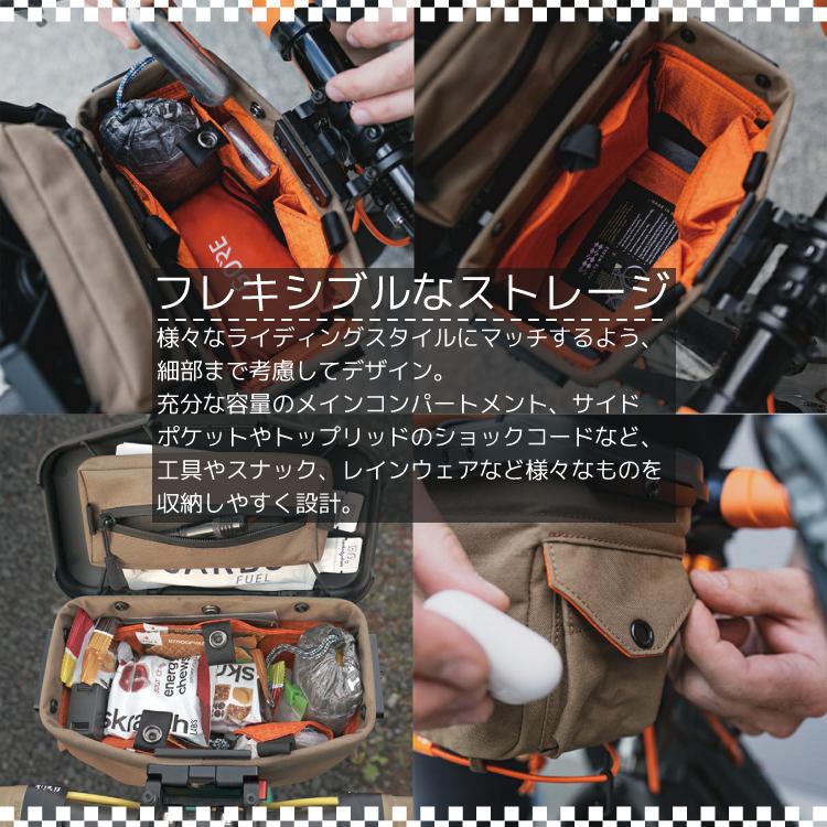 ハンドルバーバッグ 自転車旅 The Handlebar Bag ROUTE WERKS ルート