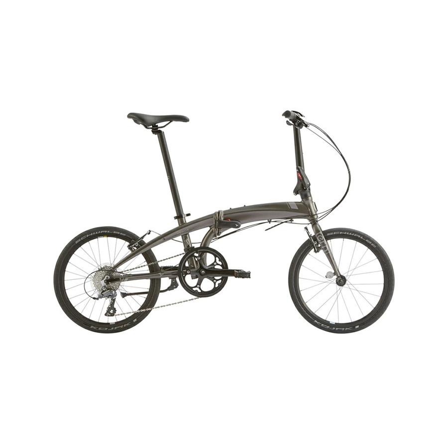 折りたたみ自転車 シルバー ブラックサドル 引取り限定 tern 折りたたみ 自転車 VERGE N8 バージュ N8 最短1日(翌日)で出荷