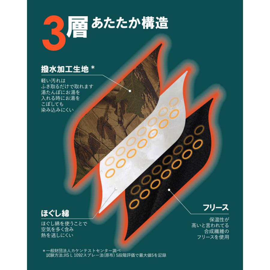 湯たんぽケース 湯たんぽカバー マルカ みにゆた 600ml アウトドア キャンプ 登山 キャンプ用品 収納 ファミリーキャンプ｜amical-land｜11