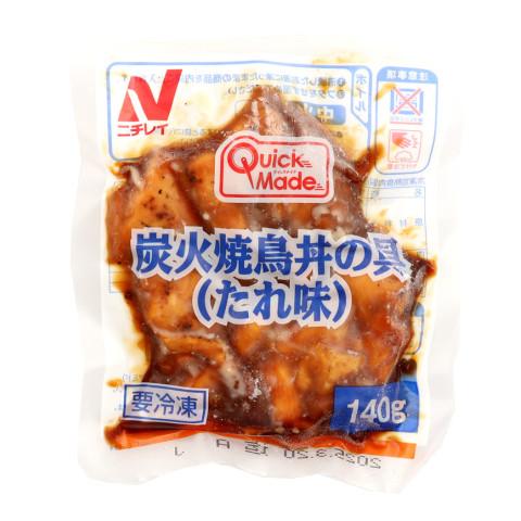 ニチレイ QM炭火焼鳥丼の具 たれ味 超ポイントアップ祭 素晴らしい品質 140g