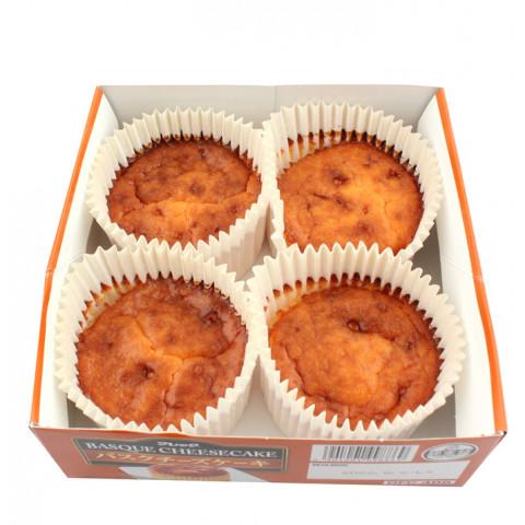フレック（食品） フレック レンジでロスなしバスクチーズケーキ 4個