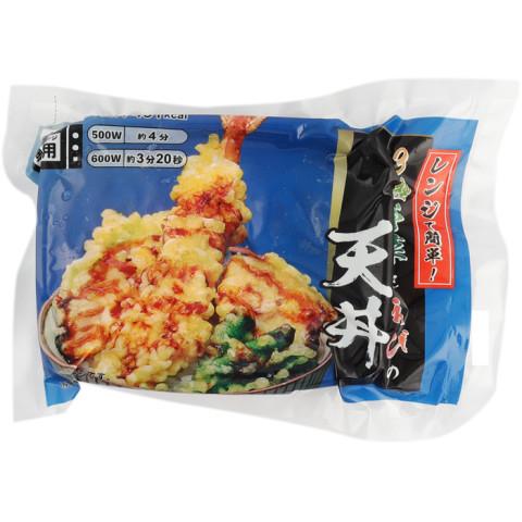 ヨシダ レンジで簡単！3種野菜とえびの天丼 210g : 業務用食品アミカ