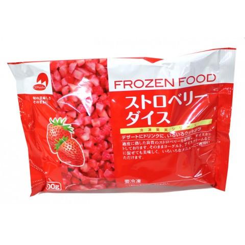 冷凍】冷凍ストロベリーダイスカット 500g 【入り数24個】(ケース売り