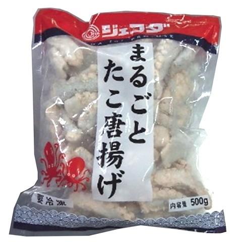 ジェフダ まるごとたこ唐揚げ 希少 500g