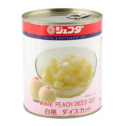 ジェフダ（JFDA） 白桃ダイスカット 850g : 業務用食品アミカYahoo!店