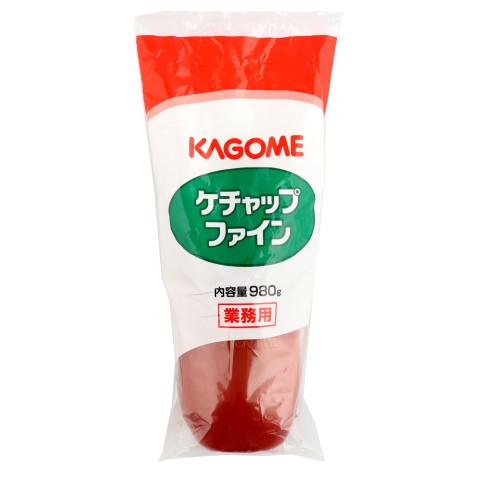 KAGOME（カゴメ） ケチャップファイン チューブ 980g : 業務用食品
