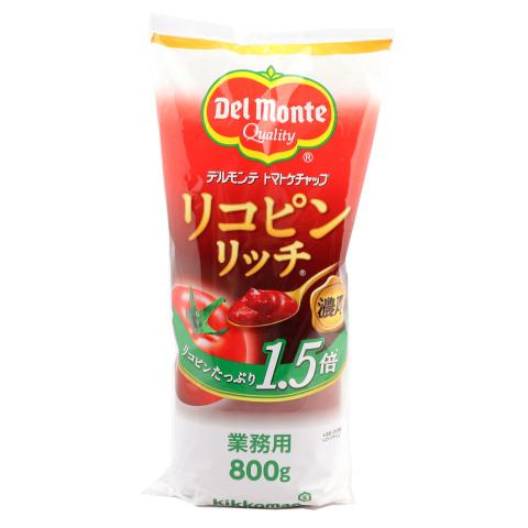 リコピンリッチ デルモンテ リコピンリッチ トマトケチャップ 800g