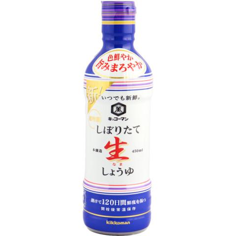 キッコーマン いつでも新鮮しぼりたて生しょうゆ 450ml X アミカネットショップyahoo 店 通販 Yahoo ショッピング