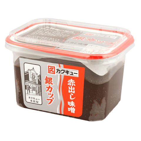 カクキュー 赤だし味噌 銀カップ 400g : 業務用食品アミカYahoo!店