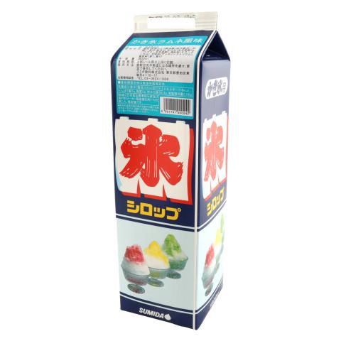 184円 激安通販の 夏商材 9月30日まで スミダ飲料 かき氷 ラムネ風味 1800ml