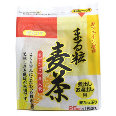 みたけ食品 丸粒麦茶 25g 15 X アミカネットショップyahoo 店 通販 Yahoo ショッピング