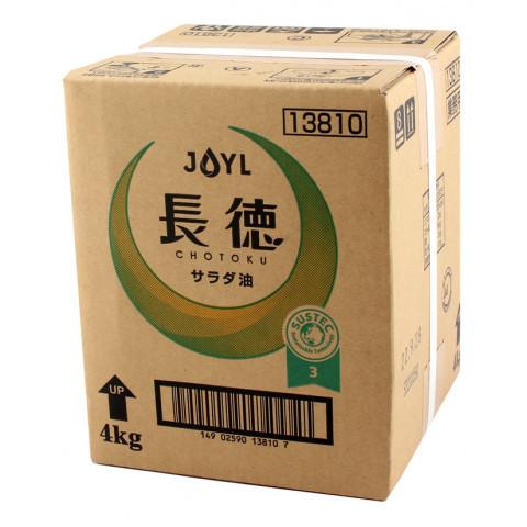 激安直営店Jオイルミルズ　長徳サラダ油(バックインボックス)　4kg