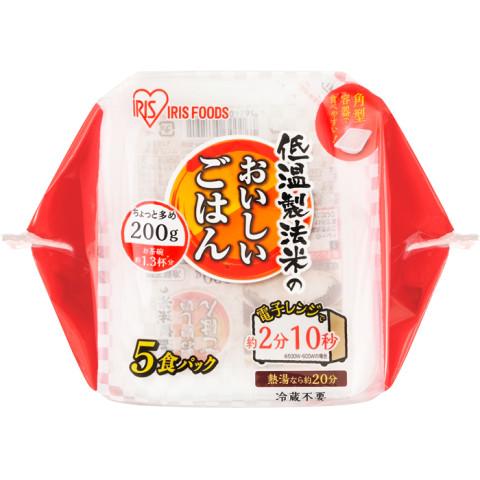 アイリスフーズ　低温製法米のおいしいごはん 60食パック アイリスフーズ 低温製法米のおいしいごはん 180g×10P : コジマ