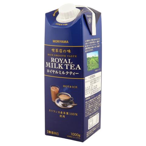 守山乳業（MORIYAMA） 喫茶店の味 ロイヤルミルクティー 1000g : 業務