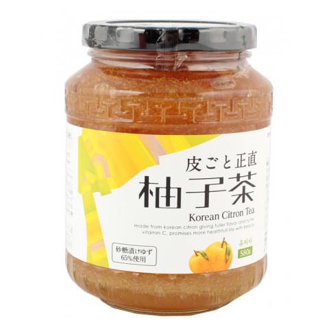徳山物産 皮ごと正直ゆず茶 580g : 業務用食品アミカYahoo!店 - 通販