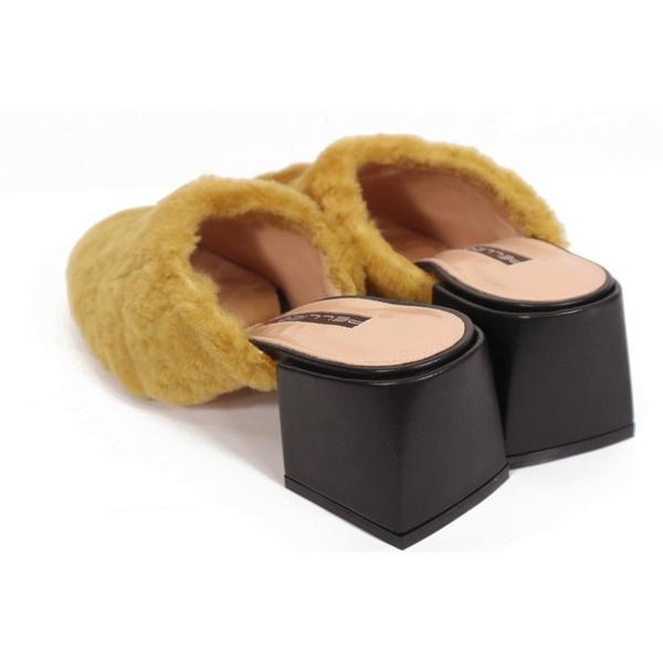 21年新作 レディース マスタード 23cm Es62 36 靴 Pellicosunny ペリーコサニー 新品 65 Off オシャレさと冬感を演出できる逸品 ファーサンダル ファーミュール アウトレット ファーサンダル サンダル ミュール Www Ghanabusinessweb Com