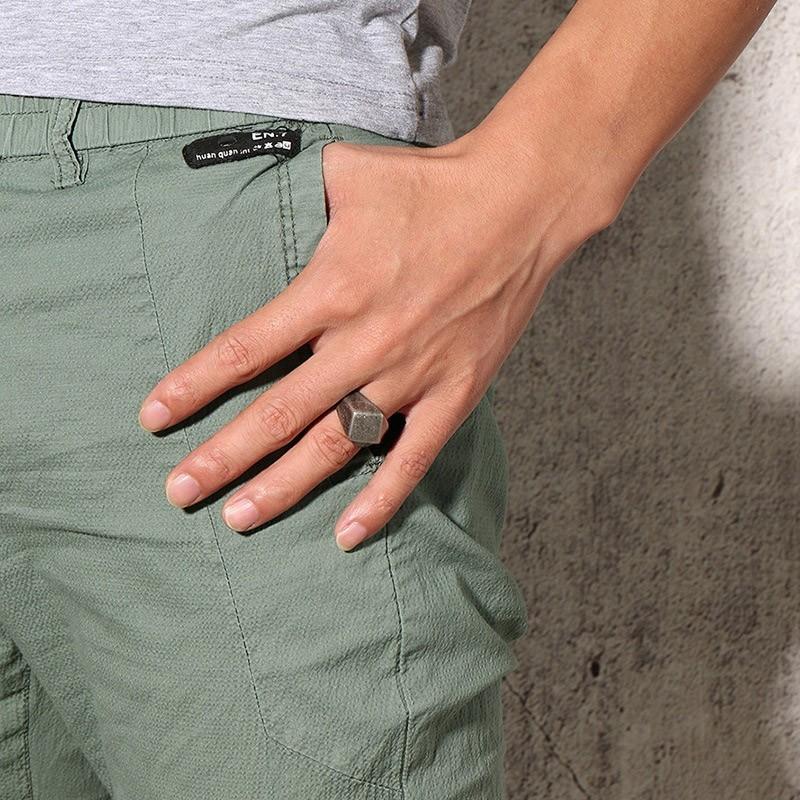 指輪 印台リング シグネット メンズ スクエア ひし形
