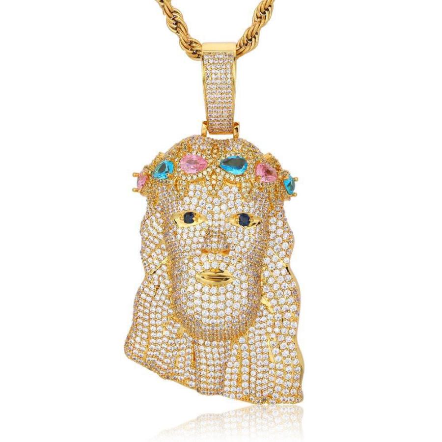 ネックレス ジーザス ブリンブリン ユニーク Jesus シルバー ゴールド 
