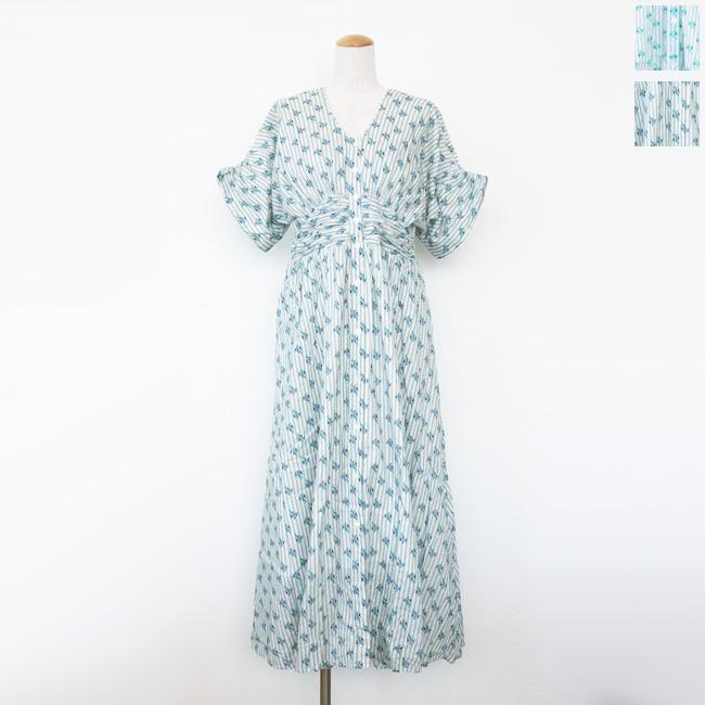 SALE [20%OFF] ne Quittez pas (ヌキテパ) ワンピース コットン ジャ