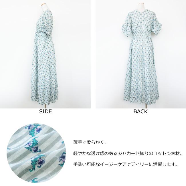 SALE [20%OFF] ne Quittez pas (ヌキテパ) ワンピース コットン ジャ
