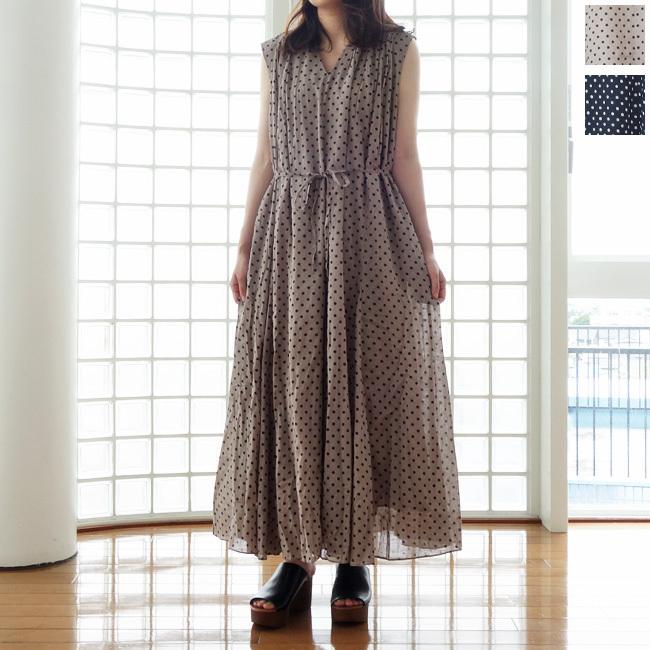 流行に Sale Off Ne Quittez Pas ヌキテパ ロング ワンピース コットンボイル ドットプリント ノースリーブ gk2 返品不可 gk2 05 Ineya Zushi 通販 Yahoo ショッピング 最安値 Smmacademy Ru