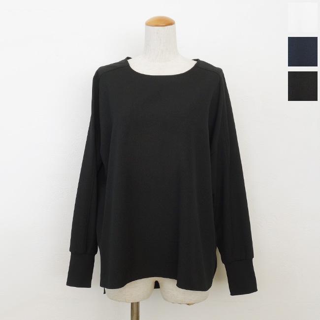 Dignite collier (ディニテコリエ) プルオーバー 袖口リブ 長袖 ラウンドヘム LANATEC LEI TK-80267000 | 