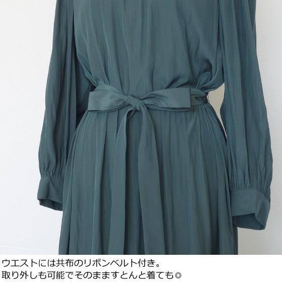 Sale 30 Off Yangany ヤンガニー ワンピース スタンドカラー パフスリーブ ウエストリボン ギャザー F 5741 返品不可 F 5741 09 Ineya Zushi 通販 Yahoo ショッピング