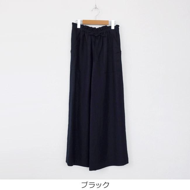 SALE [30%OFF] Dignite collier (ディニテコリエ) ワイドパンツ リネン