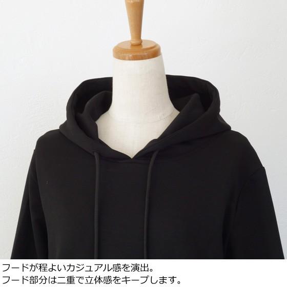破格値下げ 新品 Anana ドッキング パーカーワンピース 黒 ロングワンピース Rahut De