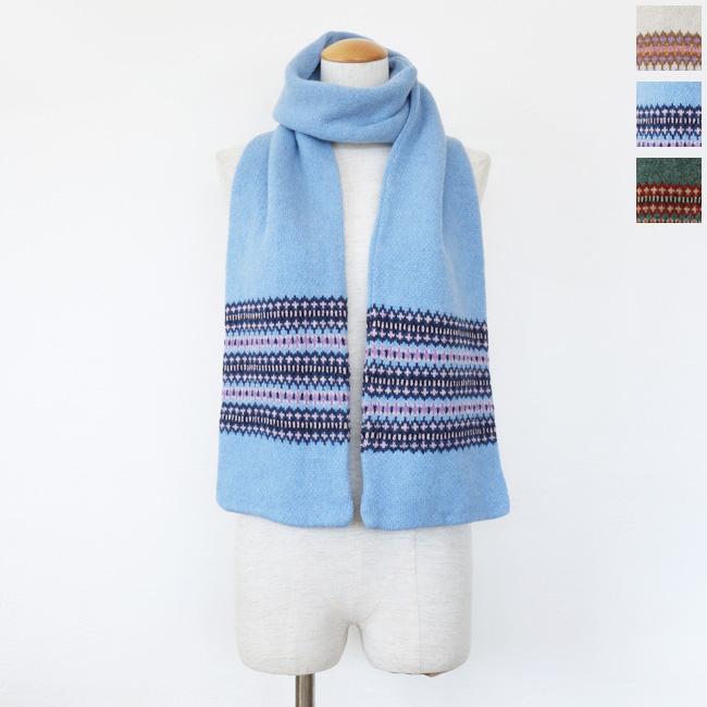 Robert Mackie (ロバートマッキー) マフラー フェアアイル柄